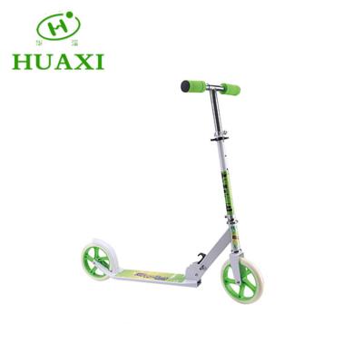 China 200mm PU factory price freestyle 2 wheel scooter for teenagers for sale