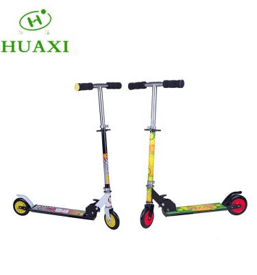 China Portable Kids Adults Mini Folding Kick 2 Wheel Aluminum Folding Scooter for sale