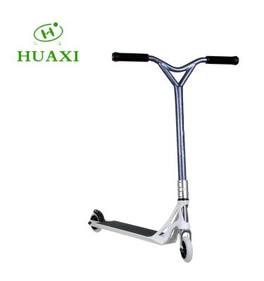 China PU Wheel Two Wheel Foldable Stunt Scooter for sale