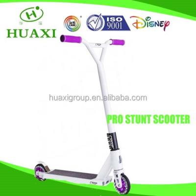 China PU With Aluminum Core EN14619 ASTM F2264 Approval Pro Stunt Scooter for sale