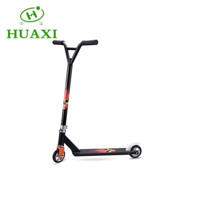 China high quality 100mm pu with alu core wheels chinese manufacturers pro durable stunt scooter for sale