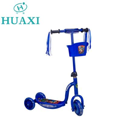 China PVC Wheel Adult Three Wheels Scooter By Foot Rising for sale