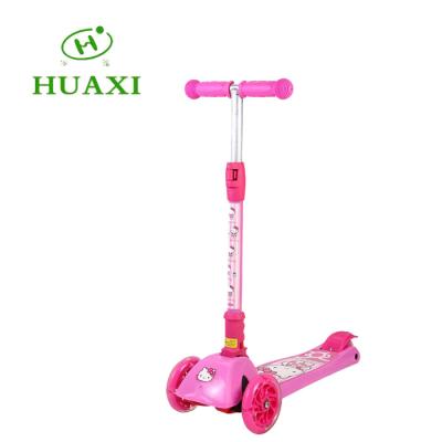 China PVC Wheel Children Scooter Three Wheel PVC Scooter Tire for sale