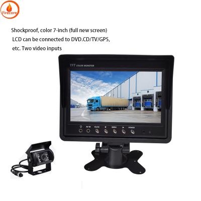 China 12V Autocamera Display 1080P Truck Camera Monitor 7 inch AHD High Definition Te koop