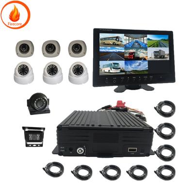 China Gepersonaliseerd voertuigcamerabewakingssysteem HDMI 4 Way Car Video Recorder Te koop