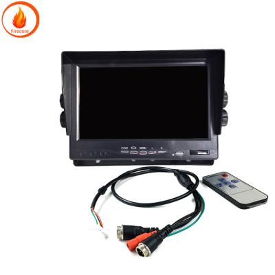 China AHD 7 pulgadas de monitoreo de visión trasera de automóviles Material ABS Nivel de impermeabilización IP68 en venta