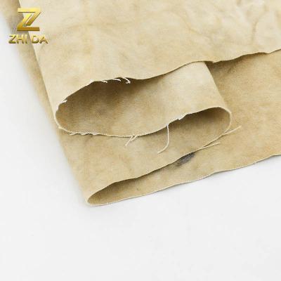 China New Product Antistatic 100% Cotton Tie Dyed Linen Fabric For Bags for sale