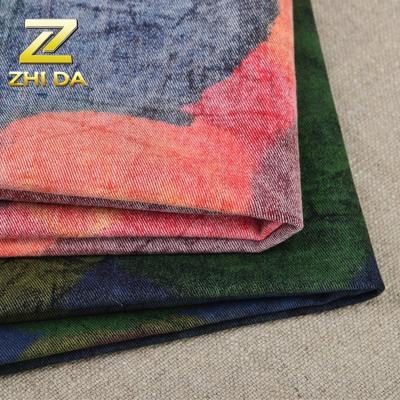 China Guangzhou Zhida Soft 100% Tear-Resistant Cotton Printing Canvas Fabric For Tote Bag for sale