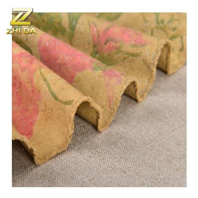 China 12 Oz Anti-Static Printing Tie Dyed Cotton Water Mud Cloth Custom Cotton Canvas For Bag for sale