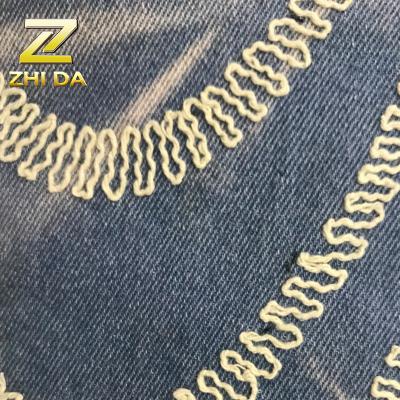 China China Denim Fabric Manufacturer Twill Style Denim Fabric Shrink-Resistant Price Per Meter For Small Backpack for sale