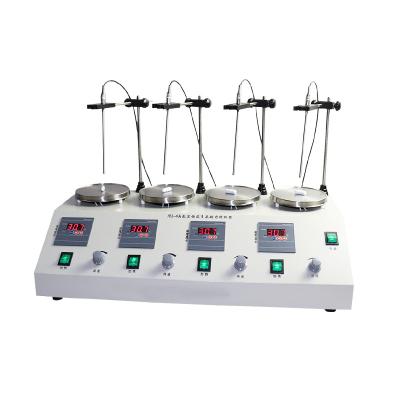 China Digital Multi Head Magnetic Thermostat Mixing and Analyzing Mixing and Analyzing Machine Liquid Heating Mixing Machine 120mm for sale