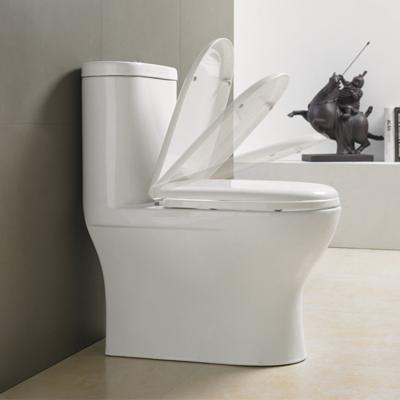 China Double-flow Sanitary Chaozhou Supplier Washroom Take Care Modern Siphon Toilet One Piece Toilet for sale