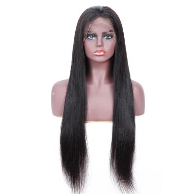 China Brazilian Virgin Hair 10A Grade Silky Straight Hair Lace Front Wigs Cuticle Aligned Hair Wig For Black Women for sale