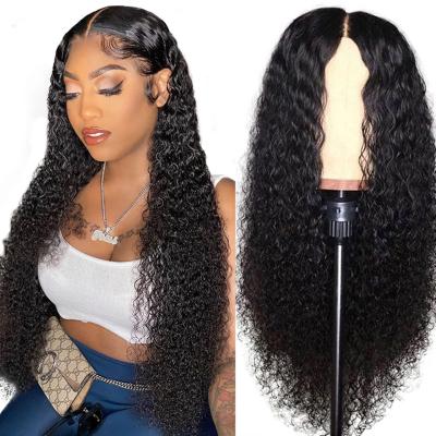 China Popular Curly New 5x5 Lace Closure Wig For Women Kinky Curly Hair Lace Closure Wig Pre Plucked 180% Density Undetectable Knots for sale