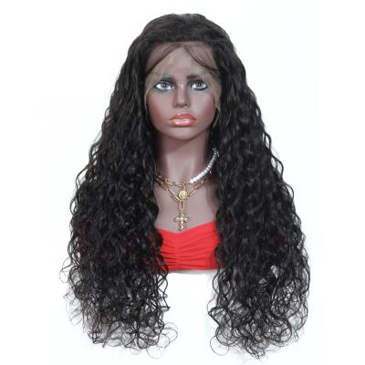 China Cheap Water Wave Hair Water Wave Virgin Cuticle Aligned Lace Front Wig Remy Brazilian Human Closure 4*4 Hair 4*4 Lace Wigs Water Wave for sale