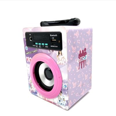 China Built in 1200 Ah Rechargeable Li-battery Home Trend Home USB Power Supply Cable New Li-battery SD Rechargeable AUX Card. IN BT MIC FM radio for sale