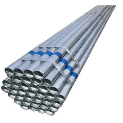 中国 Structure Pipe 1inch 2inch 4inch Galvanized Steel Pipe Price Per Kg Schedule 80 Galvanized Pipe 販売のため