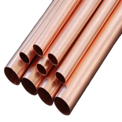 China Cheap Copper Tube 20mm State Or Air Chiller 99.9 Pure Pipe Crimp Manufacturers for sale