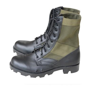 China Wholesale German Woodland Mens Ankle Boot Winter Canvas Military Boots for sale