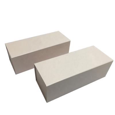 China Recycled Materials Cosmetics Makeup Brush Custom Wine Flap Lid Bespoke Shipping Magnetic Folding Closure Cardboard Kraft Paper Gift Box for sale