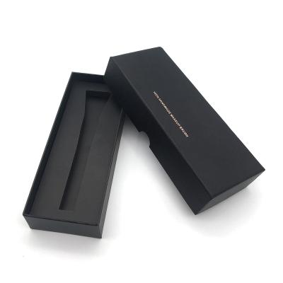 China Recyclable Unique Packaging Kraft Cardboard Beauty Makeup Brush Cosmetic Corrugated Gift Box Hard Lid And Base Box for sale