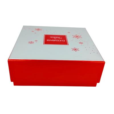 China Recyclable Customized Jewelry Gift Box Rigid Paper Kraft Packaging Foldinge Two Pieces Of Lid And Base Cardboard Boxes for sale