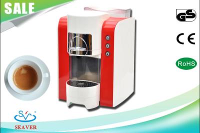 China Customized Portable Programmable Coffee Maker , Red Coffee Making Machine For Office for sale