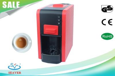 China Single Cup Espresso Office Coffee Machines , Red Coffee Making Machine Multi Function for sale