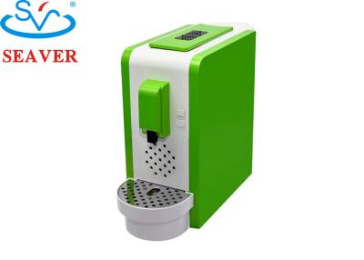 China Customized 20 Bar Coffee Machine , Green Coffee Maker For Different Capsules for sale