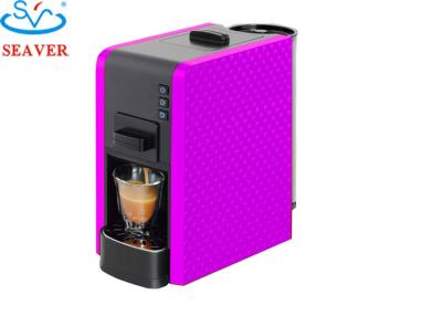 China Professional Multi Capsule Coffee Machine , Purple Coffee Maker For Soft Capsule / Pods for sale