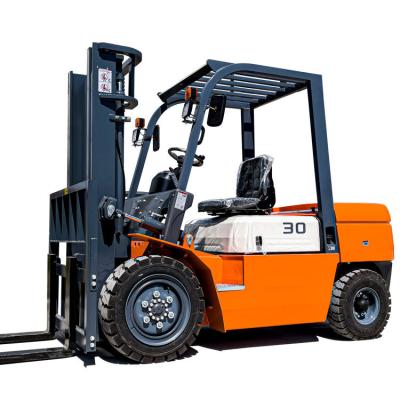 China Hotels 1.5ton 2.5ton 3ton 5ton 7ton forklift new rotating forks counterbalance diesel forklift truck for sale With Japanese Engine for sale