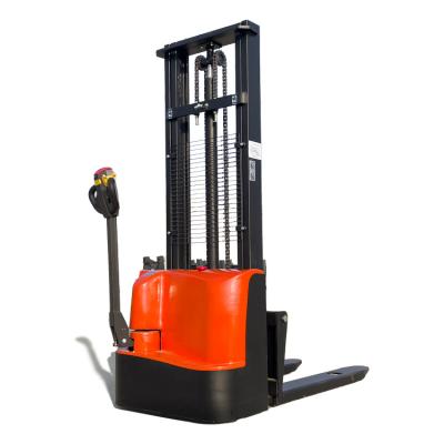 China Hotels 1ton 1.5ton 2ton 2.5ton 3ton Fully Powered Straddle Stacker Forklift Stacker Pallet Stacker for sale