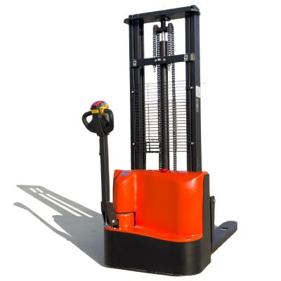 China Hotels 1 Ton 1.2Ton 1.5 Ton 2 Ton 1.2Ton 1.5 3.5m 3.3m Electric Push Stacker Pedestrian Forklift for sale