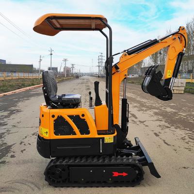 China Hotels 0.8 ton 1 ton 1.2 ton mini crawler excavator hydraulic pump small excavator witn cabin digger for sale for sale