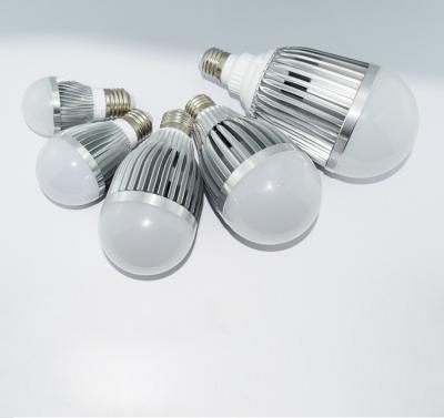 China Dimmable E27 Base 3W 5W 7W 9W LED bulb 2700-6500k Color Temperature(CCT) Aluminum Alloy for sale