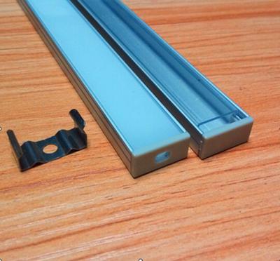 China 1000mmX18mmX8.5mm 6000 Series Grade LED aluminium profile for LED Strips and Rigid Bar for sale