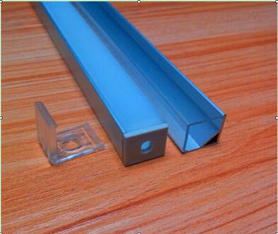 China 1000mmX16mmX16mm 6000 Series Grade LED aluminium profile for LED Strips and Rigid Bar for sale