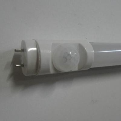 China PIR Sensor T8 LED Tube Light Epistar LED Chips Aluminum+ PC Cover 2700-6500k Color Tem for sale