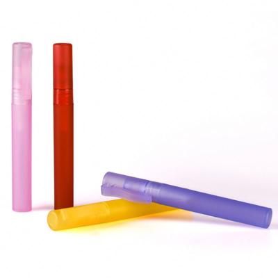 China Pen Perfume Atomizer Bottle Cleaning Recyclable Perfume Tester Vials Refillable Frosted Trigger Sprayer for sale