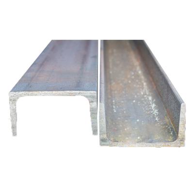 China Good Quality S355 Building Construction , S275JR Hot Rolled Channel Steel U-steel for sale