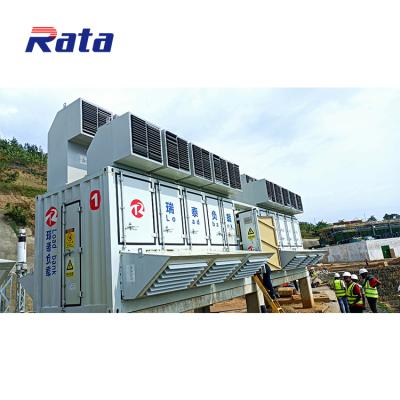 China Rata 5000kW Medium Voltage High Power Resistance Load Bank for Generator 5MW Test R5000kW/AC10.5kV/400V/50Hz for sale