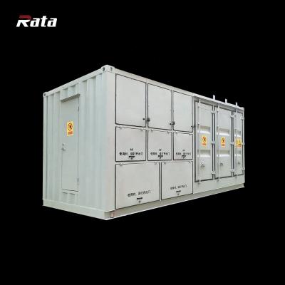 China Rata Customized AC 2500kw R2500kW/AC400V-690/50Hz/PF0.8 Low Voltage Generator Resistive Inductive Electric Load Test Bank for sale