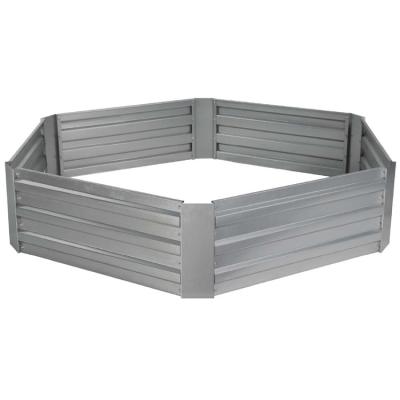 China Easy Assemble Wholesale Clearance Safe Health Raised Bed Wholesale Galvanized Steel Garden For Vegetable Garden Bed for sale