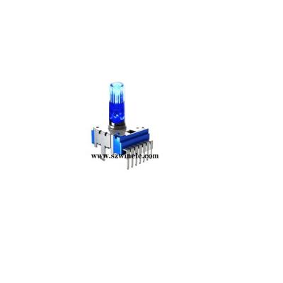 China PC pin 14mm led rotary potentiometer for sale