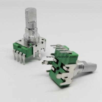 China PC pins 360 degree endless volume to adjust rotary potentiometer for sale