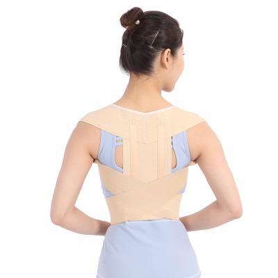 China Adjustable Flexible Logo Size Adjustable Lumbar Back Support Brace Posture Corrector Improve Posture For Men Medical Custom Women for sale