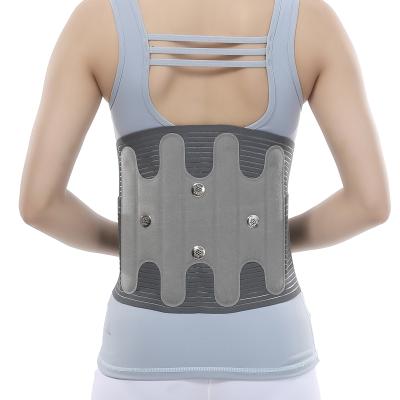 China Breathable Back Belt Lumbar Back Body Waist Brace Support Adjustable Straps Back Pain Relief Slim Protector Sports for sale