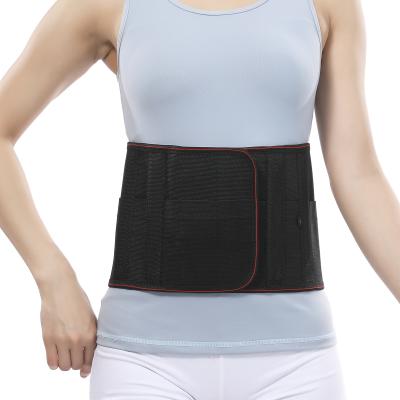 China Elastic Adjustable Lower Lumbar Support Brace Back Brace Body High Back Support Slim High Quality Orthopedic Medical Waist Belt for sale