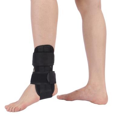 China Protect and Reduce Feet Drop Factory Price Orthotic Foot Brace Elastic Ankle Support with Nylon Hook and Loop for sale