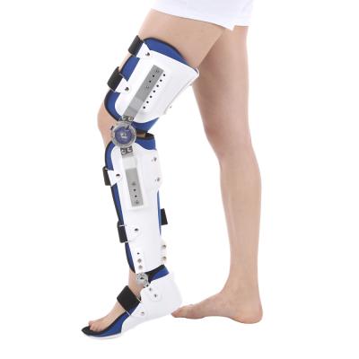 China New Design Post Adjustable Knee Brace Employee Neoprene Comfortable Hinged Elastic Knee Immobilizer Support for sale